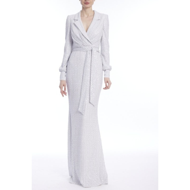 Badgley Mischka - Womens Sequin Shirt Drs