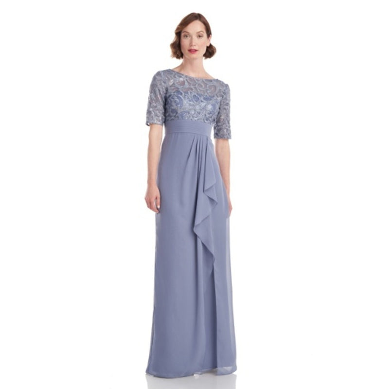 JS Collections - Womens Meg Cascade Gown