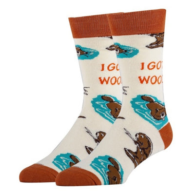 Oooh Yeah - Mens Unisex Crew Socks-Got Wood