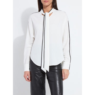 Lysse - Womens Daphne Dolman Sleeve Bow Blouse
