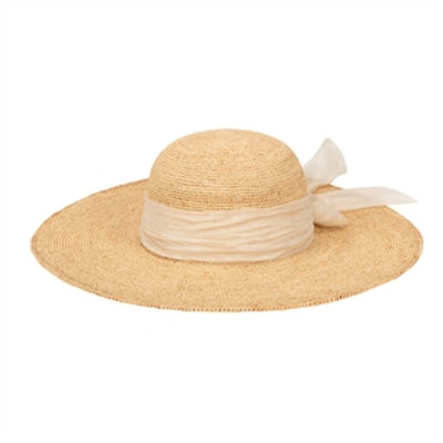 San Diego Hat Company - Lily Womens Fine Crochet Raffia Round Crown