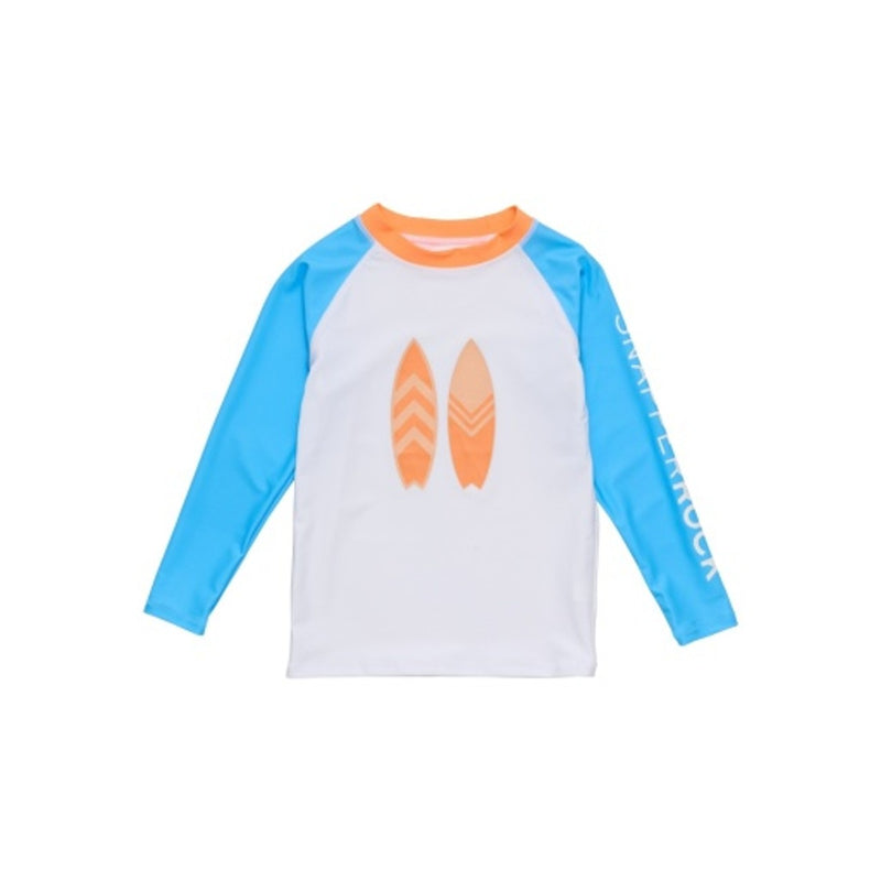 Snapper Rock - Boys Surf Bay Recycled Long Sleeve Rash Top