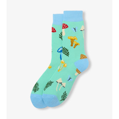Little Blue House - Mushrooms Womens Cozy Socks