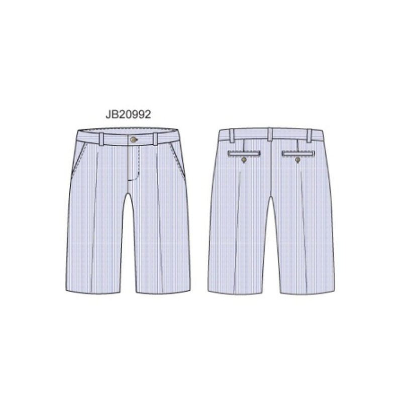 Janie and Jack - Boys with Es Lt Blue Straight Seersucker Pant E1