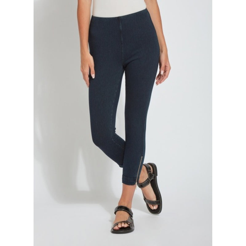Lysse - Womens Denim Cuffed Crop Curvy