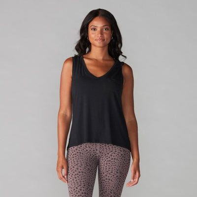 Thirty Three Threads - Unisex Flowy Tank Ebony