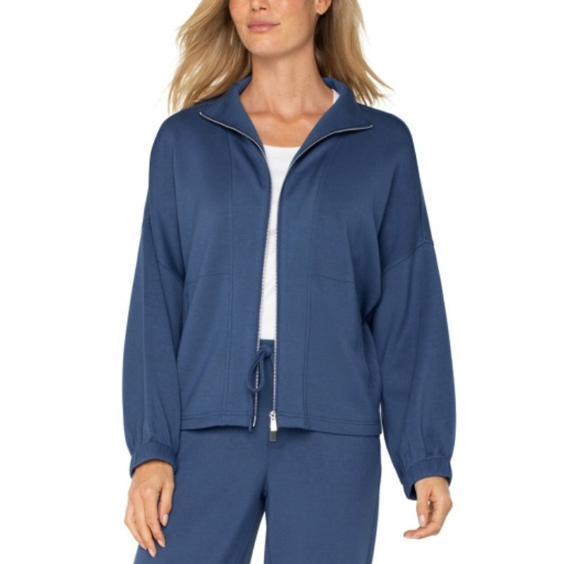 Liverpool Los Angeles - Womens Zip Up Funnel Neck Jacket