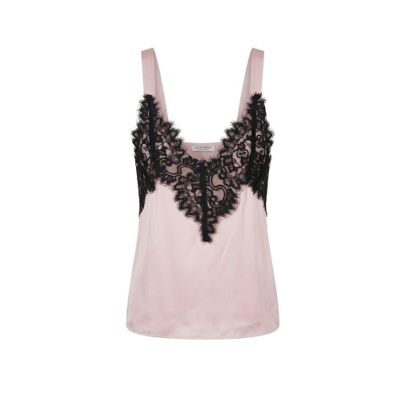 Liverpool Los Angeles - Womens Sleeveless Woven Top with Lace