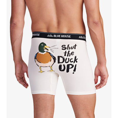 Little Blue House - Shut the Duck Up Mens Boxer Brief