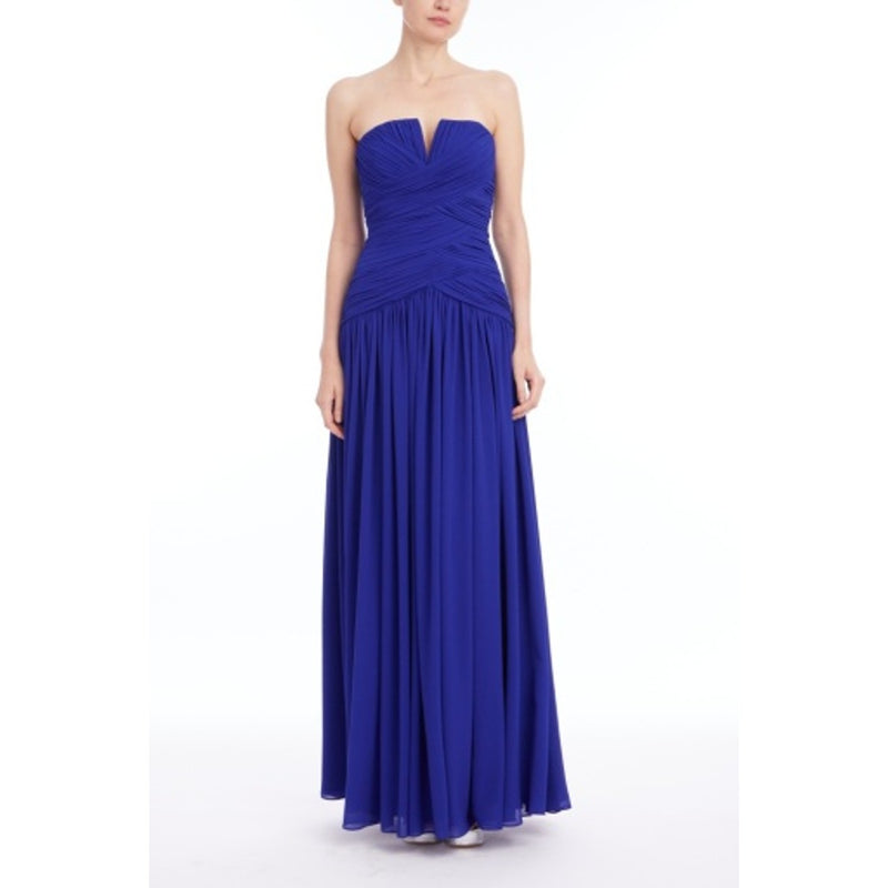 Badgley Mischka - Womens Criss Cross Bodice