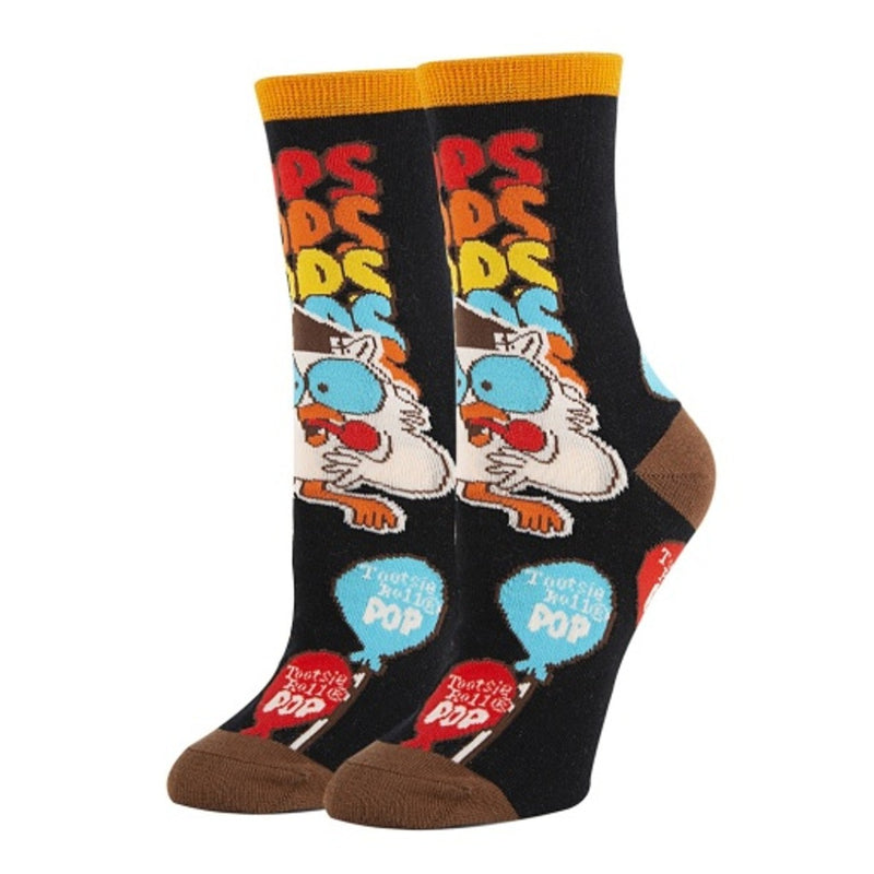Oooh Yeah - Womens Crew Socks Tootsie Pop
