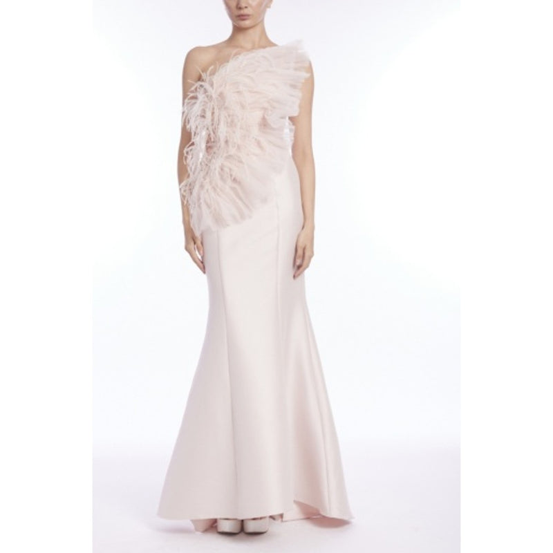 Badgley Mischka - Womens Feather Fan