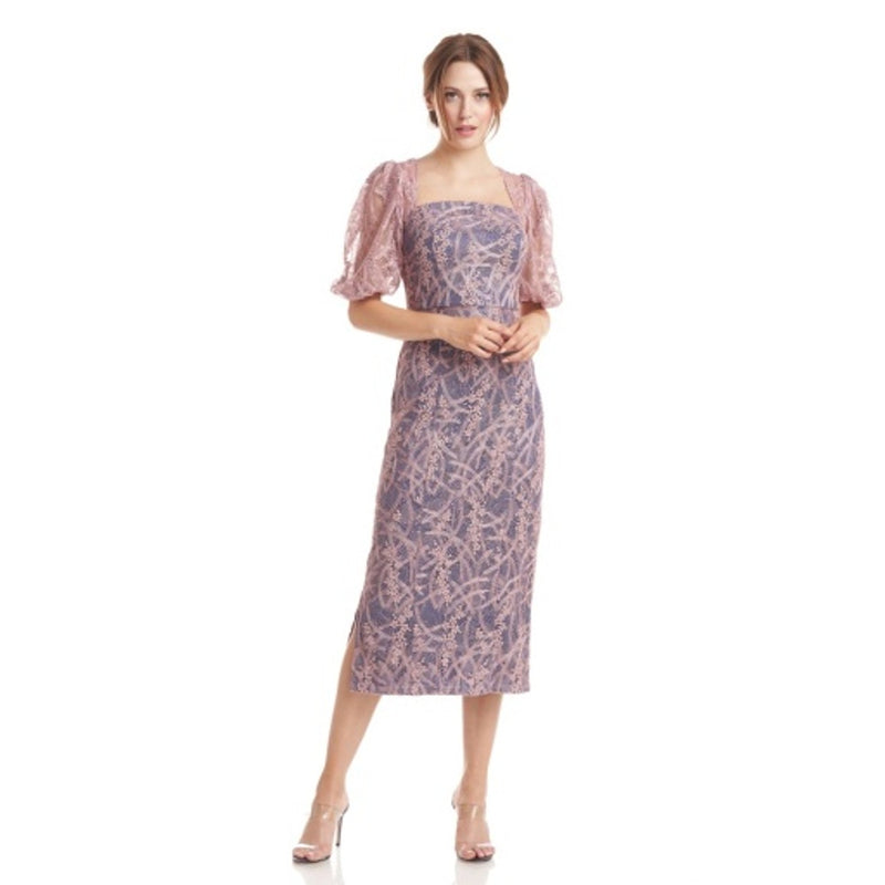 JS Collections - Womens Chaya T-Length Dress
