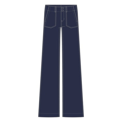 Liverpool Los Angeles - Womens Utility Patch Pckt Wide Leg 29" Ins