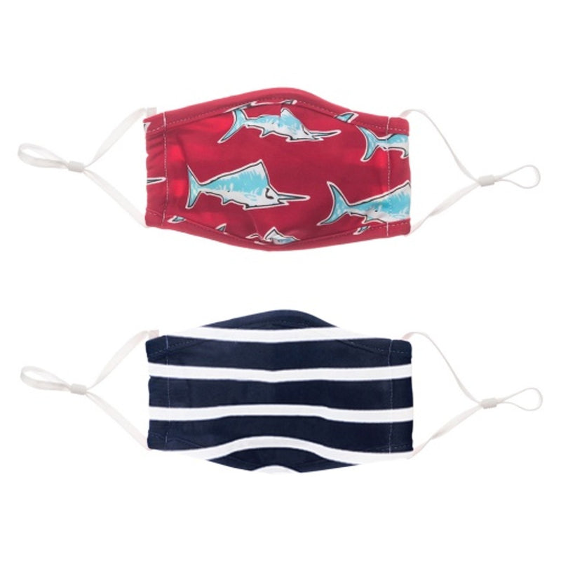 Snapper Rock - Boys 2pk Adjustable Face Mask with Filter