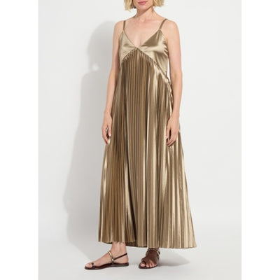 Lysse - Womens Lauren Pleated Midi Dress