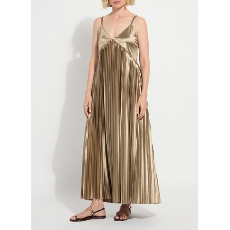 Lysse - Womens Lauren Pleated Midi Dress