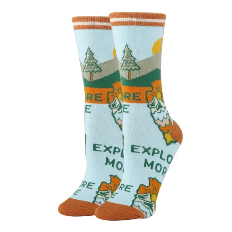Oooh Yeah - Womens Crew Socks-Explore More