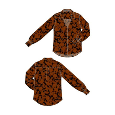Liverpool Los Angeles - Womens Long Slv Button Front Wvn Blouse