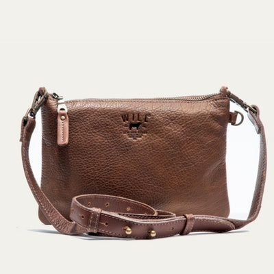 WILL Leather Goods - Womens Zip Pouch Medium Crossbody