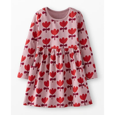 Hanna Andersson - Kids Long Sleeve Playground Dress with Pockets