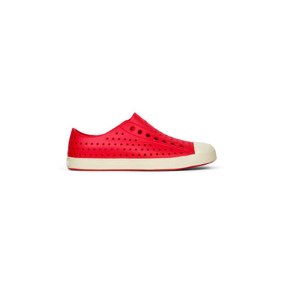 Native Shoes - Unisex Jefferson Footwear - Lucky Red/ Bone White