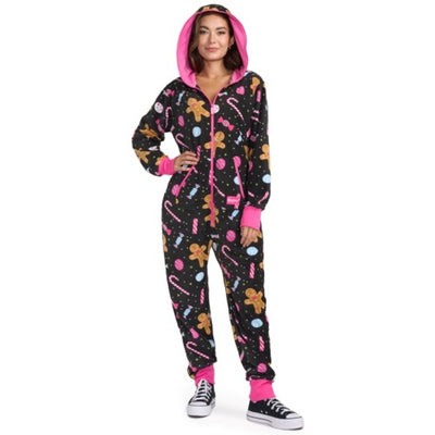 Tipsy Elves - Womens Let's Get This Gingerbread Jumpsuit