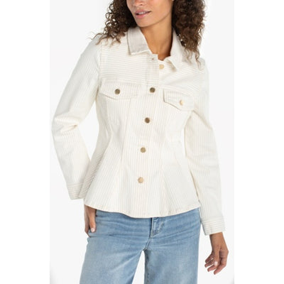 Liverpool Los Angeles - Womens Fit and Flare Trucker Jacket