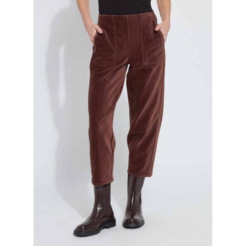 Lysse - Womens Tatum St Baby Cord Crop Barrel Trouser