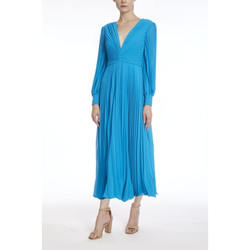 Badgley Mischka - Womens Pltd V Nk Midi