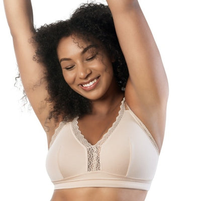 Parfait - Womens Dalis Wire-Free Bralette - Bare
