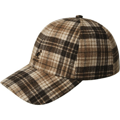 Kangol - Unisex Plaid Earflaps Baseball