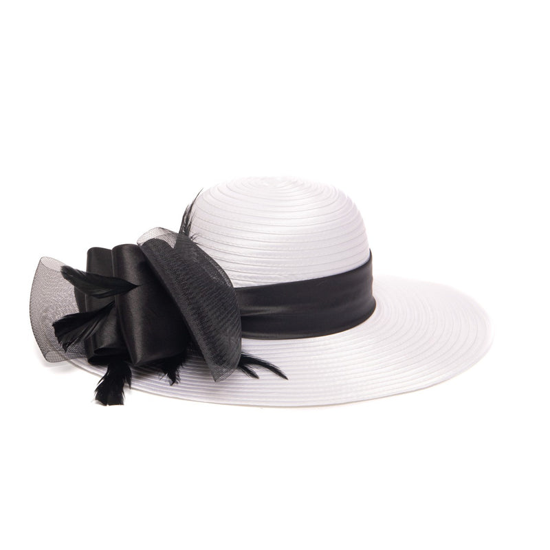 San Diego Hat Company - Round Crown Polyester Braid Dress Hat
