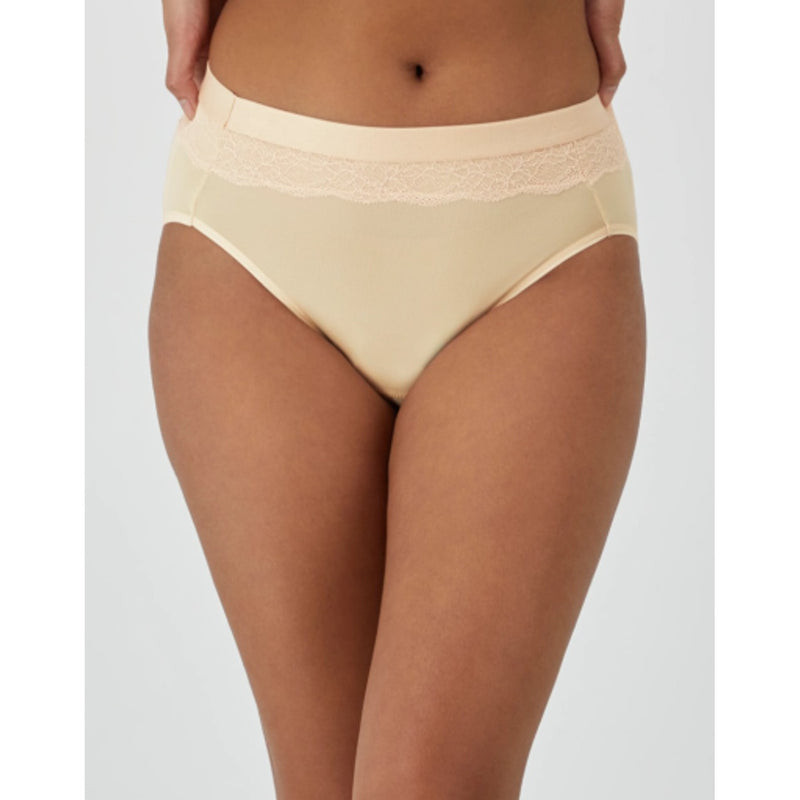 Hanes - Womens Bali Beautifully Confident Light Leak & Period Protection Hi Cut Panty
