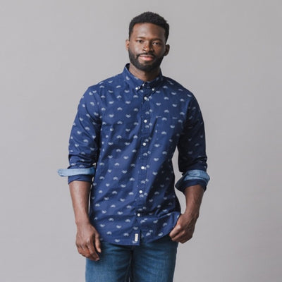 Hope & Henry - Mens Organic Stretch Poplin Shirt