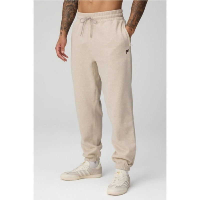 Fabletics - Mens the Go-to Sweatpant - Brutalist Khaki Heather