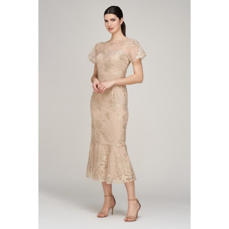 JS Collections - Womens Lia Mermaid Midi Dress