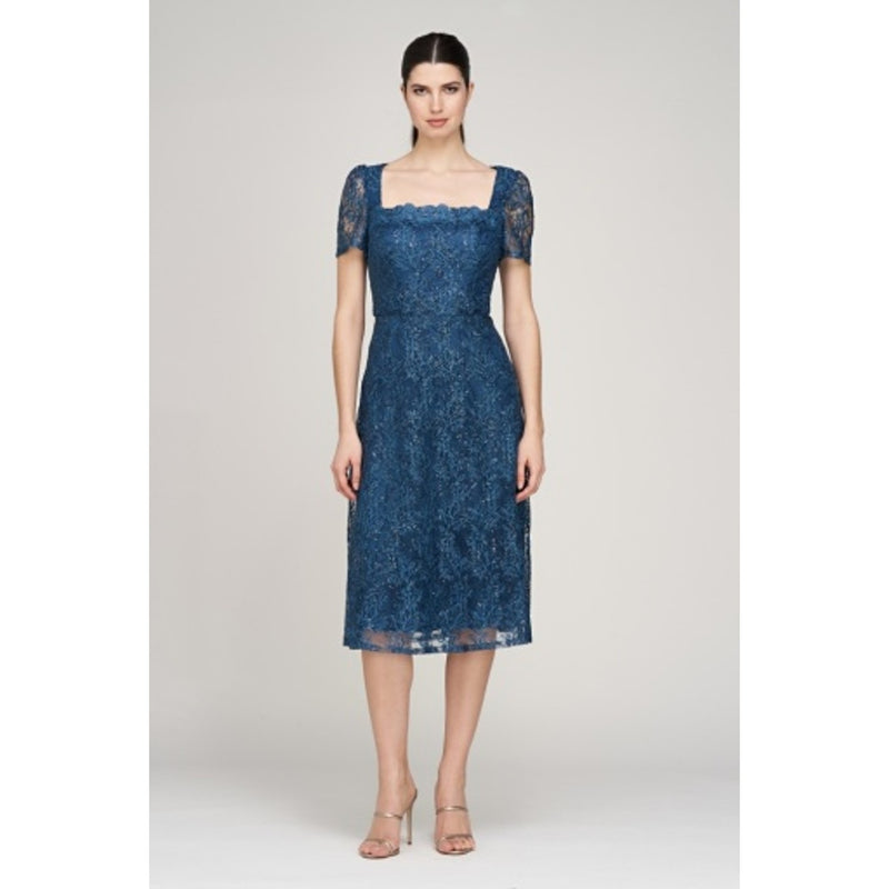 JS Collections - Womens Allegra Knee Length Cocktail