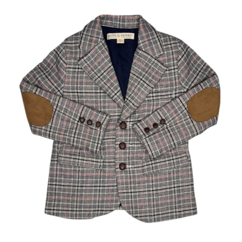 Hope & Henry - Boys Organic Brushed Cotton Suit Jacket