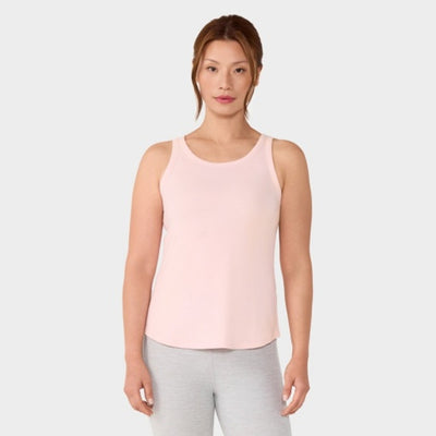 Thirty Three Threads - Unisex Relaxed Rib Tank Ballet Pink