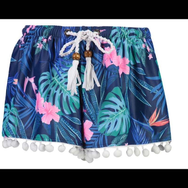 Snapper Rock - Girls Rain Forest Swim Shorts