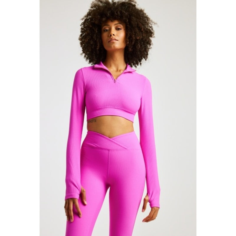 Year of Ours - Womens Thermal Eva Long Sleeve Crop