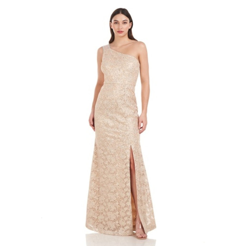 JS Collections - Womens Kaia One Shoulder Mermaid Gown
