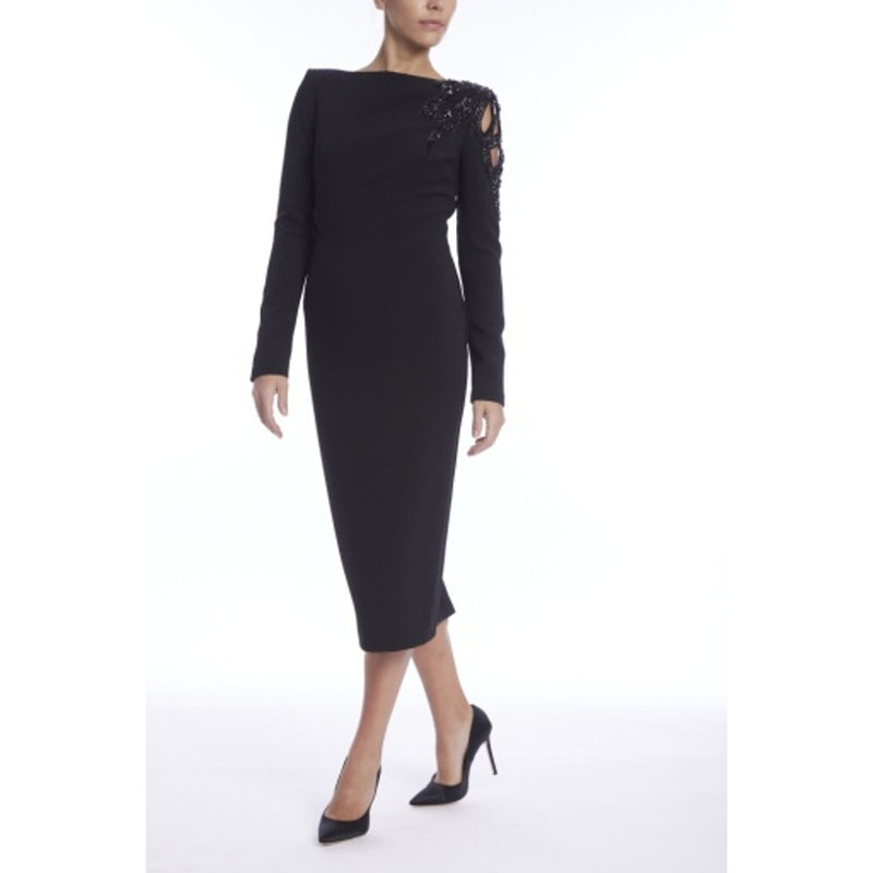 Badgley Mischka - Womens Beaded Sleeve