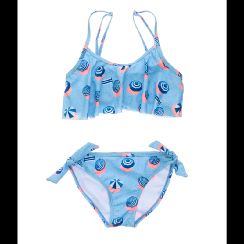Snapper Rock - Girls French Riviera Flounce Bikini