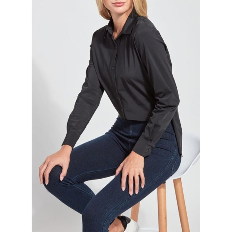 Lysse - Womens Connie Slim Button Down Curvy