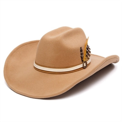 San Diego Hat Company - Frye Womens Faux Felt Cattlemans Crease Cowboy