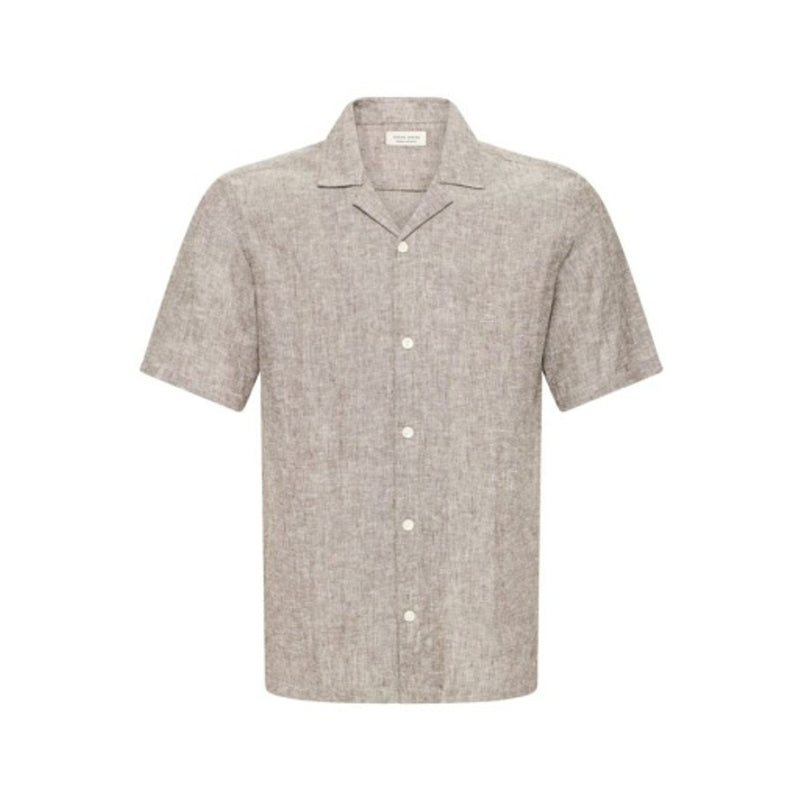 DK Company - Mens Cfsauby Short Sleeve Rs Linen Shirt