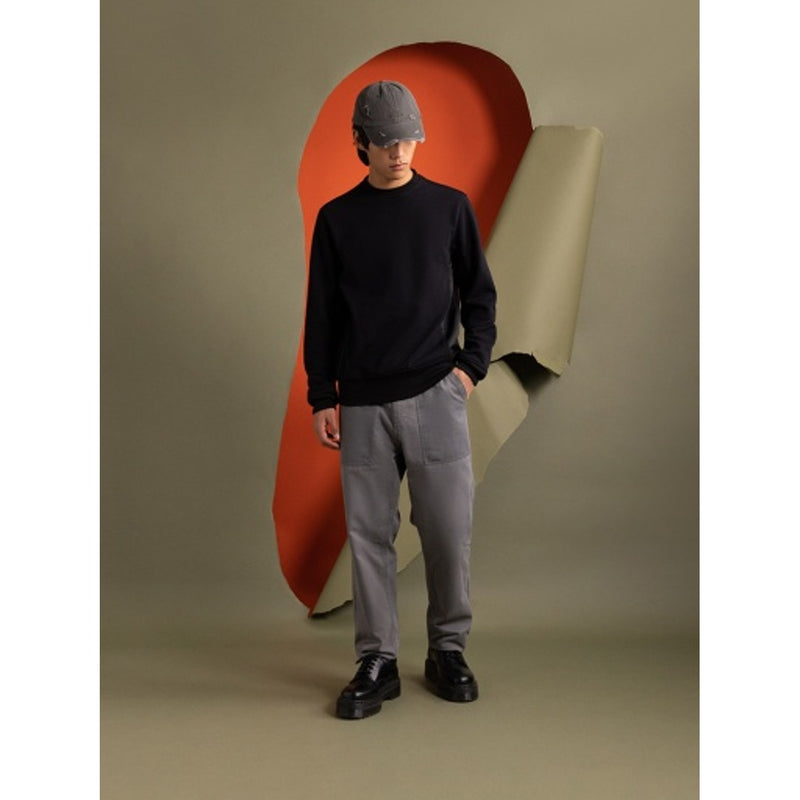Alpha Industries - Mens Mixed Media Crewneck