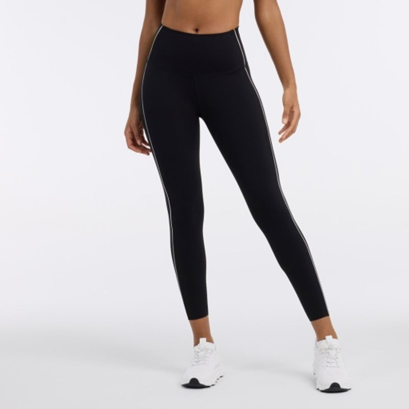 Thirty Three Threads - Unisex Hw 7/8 Piping Legging Ebony